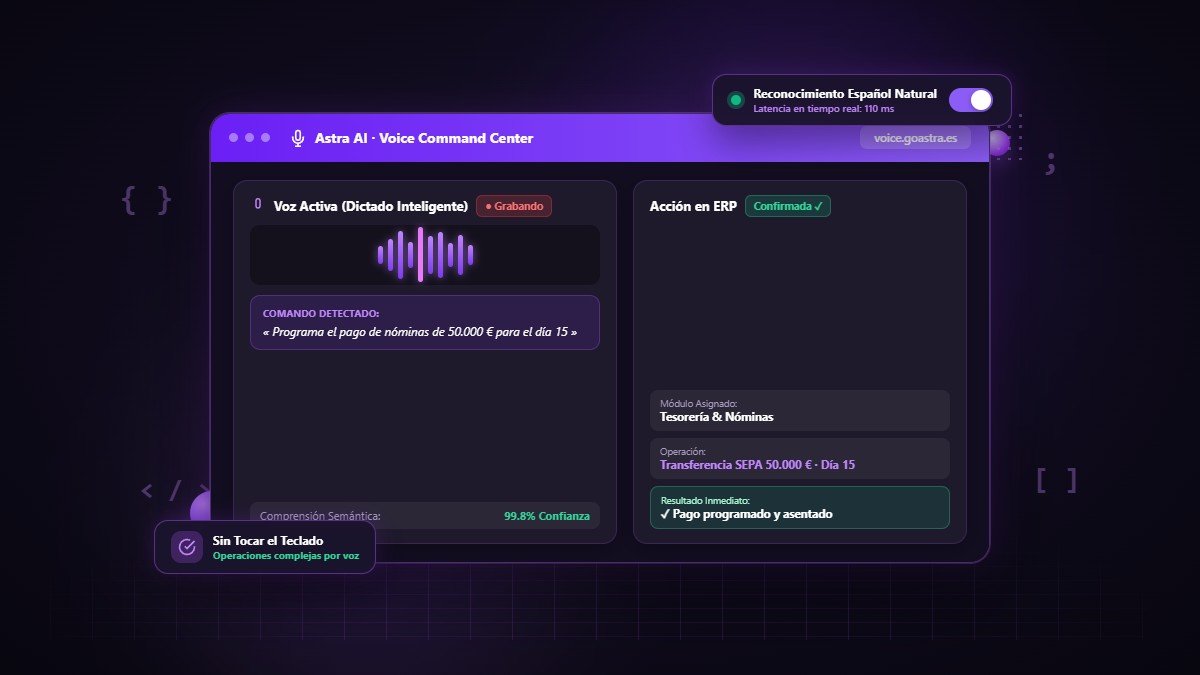 Astra AI — Voice Commands