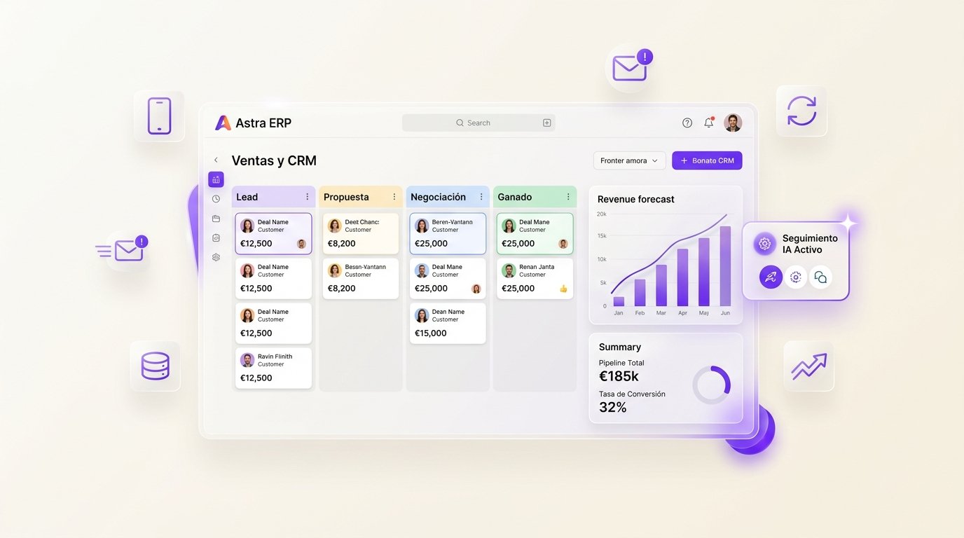 Astra ERP — Ventas & CRM